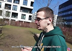 I gave a oral to the 1st man I met on the street! This guy screwed me wonderful and came in my throat │Call me Hanna