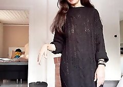 Sexy mother i'd like to fuck with awesome natural melons ride and takes the cum in her throat after a rimjob