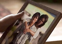 Hot busty mommy doesn't mind helping her cum - 3D Animated curvy MILF with big boobs wants to cum in her pussy v2 FMX 2C.mp4