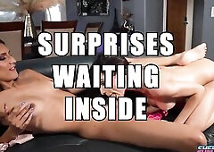 Str8 SEX! Sexy Trans cuties bang sexy Cis beauties MERELY on SheHerGirls