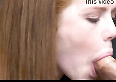 Store Officer Gets to Screw the Foreign National Teen at His Office - Pervcop