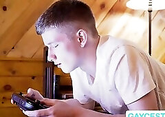 Horny stepson gives their stepdad a wonderful anal fucked