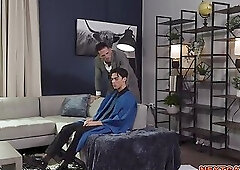 Nick Floyd fucks his hot stepdad Roman Todd so wild