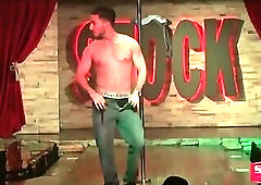 Hot Gay Strippers show