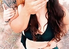 Gran culo latino, al aire libre, sexo duro anal