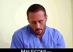 Tight doctor Landon's breeding session with gorgeous Brandon's big cock