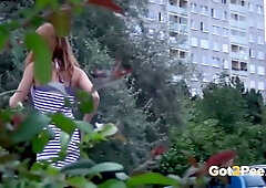 Shameless Czech Girls Urinate In Prague Public Places