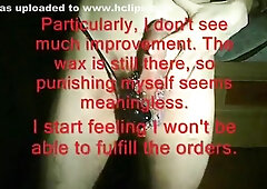 Cbt (wax removal) flogger, flapper and paddle. 3rd