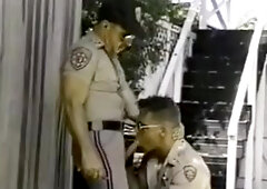 Sucking a Police Officer