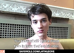 LatinLeche - Latin Cutie Twink Gets Rammed By A Macho Guy