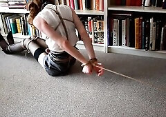Sissy Secretary in Tied and in Trouble