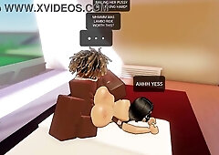 PHAT ASS WHITE GIRL Stunner DRILLS For a Rail in LAMBO (ROBLOX)