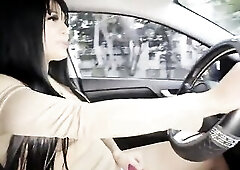 My indecent ally films me using a sex toy and jumping for fun whilst I'm driving - May Hernandez