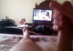 Jism Eruption While Eyeing Pornography