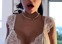 Hannah Jo Fucks In Her Bridal Lingerie