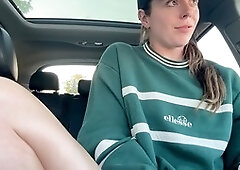 Adventurous hike with my curvy girl in public leads to a thrilling climax