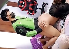 Big black cock gets the ultimate Chinese massage