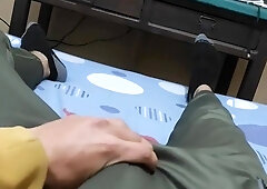 Mañanero con la pija bien parada