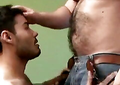 Two hairy bears suck & rimm