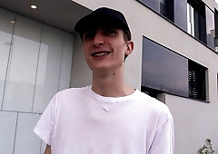 Amateur dudes with big balls enjoying POV fucking