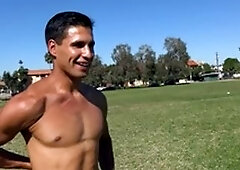 Str8Chaser.com: Hard pounding with Brandon Garza next to Paul Wagner