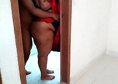 Watching Stepson Masturbating In The Bathroom, Stepmom Is Horny, Than Stepson Gives Her Rough Fuck