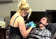 dentist bondage blowjob