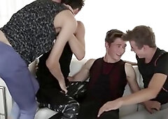 Blond Dutchman Gets His Punishment