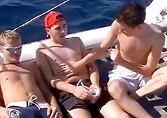 Uncut twink europeans boink donk and swap head in outdoor lovemaking