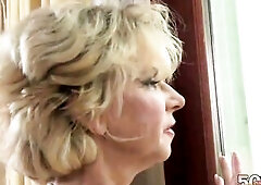 Deana Bentley is a breasty, blond granny who loves to wear erotic underware and bang younger boyz