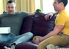 Brock felt horny after knowing that Kyle came in the donut