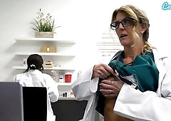 Super Hot Large Tit mother I'd like to fuck Nasty Nurse Masturbates At Hot Office