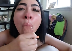 Slutty brunette nurse hardcore pov sex in hospital