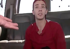 Lustful stud is being tempted to have raunchy homosexual fuck