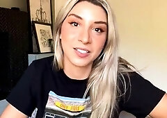 Amateur Teen Strips And Masturbates For Webcam Video