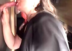 Glory holes just for the gorgeous stepaunt including young Daphne Klyde