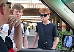 Two Twink Newbies Barebacked! Part 1 - Alex Faux & Avery Monroe