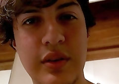 Young man is eager to receive cum on his face after sucking