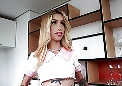 Latin She-creature Pounded - Thaysa Carvalho