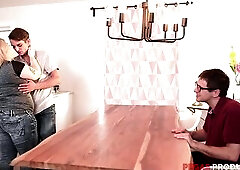 Trio in the Butt of our Step-Mama