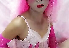 Oanh Le transgender wearing sexy clothes selfie cups tinh