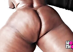 [Hawt Black ] Thick big beautiful woman Butt Shaking Joi