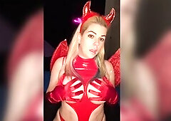 Hawt bigboob devil