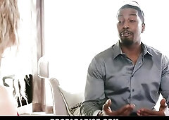 MYLF - Blond mother I'd like to fuck Seduces Ebony Stud Letting Him Join Her In The Shower For A Hardcore Bone Sesh