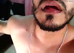 Naked Workout - Uncut Cock Bouncing