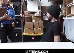 Krissy Lynn, the busty blonde MILF, craves for a hard cock in her tight ass