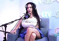 ANIME Doll NikoleLove fills her INCREDIBLE LARGE BOOBS with oil and goes wild masturbating wildly!