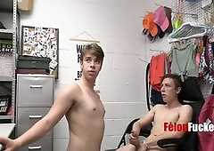 Ass-fuck, officer, stealing