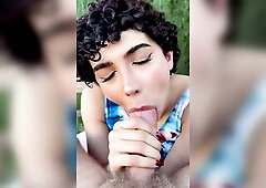 Foxy Alex POV oral sex!