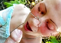 Public human urinal - Urinate in throat for throne room bitch